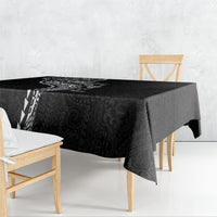 Hawaiian Kakau Tribal Sea Animals Tattoos Tablecloth Black Color LT03 - Polynesian Pride