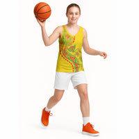 Hawaiian Kakau Tribal Sea Animals Tattoos Basketball Jersey Kanaka Maoli Flag Color Inspired