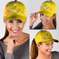 Hawaiian Kakau Tribal Sea Animals Tattoos Classic Cap Kanaka Maoli Flag Color Inspired