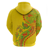 Hawaiian Kakau Tribal Sea Animals Tattoos Hoodie Kanaka Maoli Flag Color Inspired
