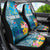 Personalised Tuvalu Independence Day Car Seat Cover Tuvaluan Tribal Flag Style
