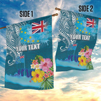 Personalised Tuvalu Independence Day Garden Flag Tuvaluan Tribal Flag Style LT03 - Polynesian Pride
