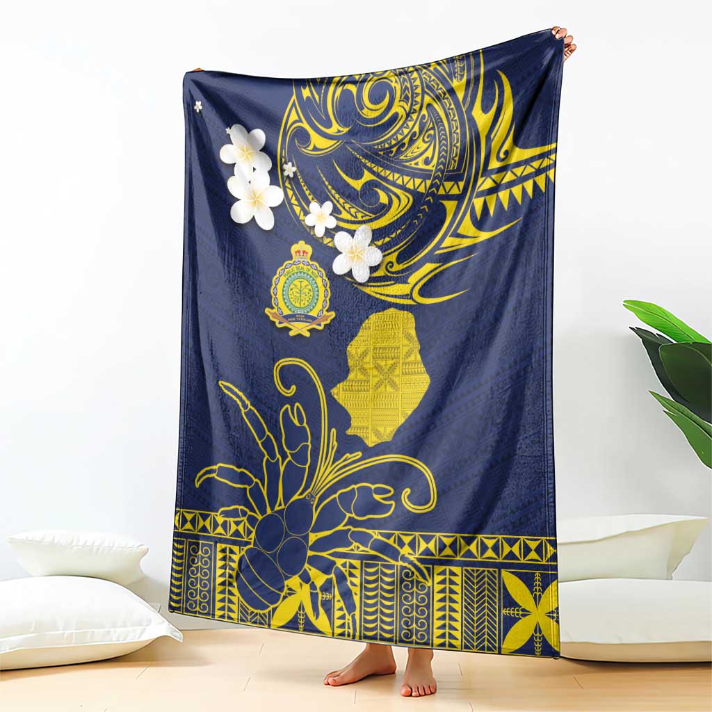 Niue Independence Day Blanket Hiapo Pattern Fiti Pua and Uga LT03 - Polynesian Pride