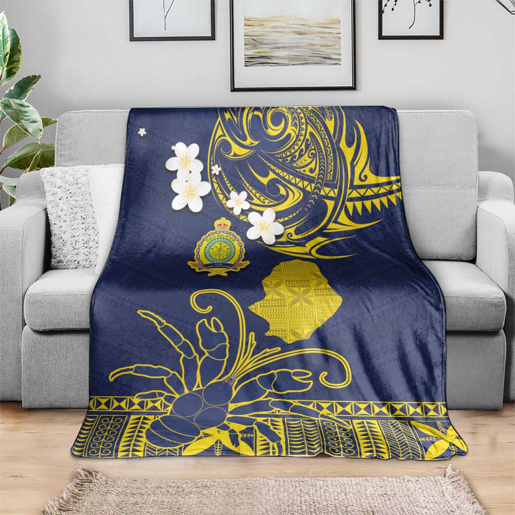 Niue Independence Day Blanket Hiapo Pattern Fiti Pua and Uga LT03 - Polynesian Pride