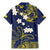 Niue Independence Day Family Matching Mermaid Dress and Hawaiian Shirt Hiapo Pattern Fiti Pua and Uga