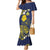 Niue Independence Day Family Matching Mermaid Dress and Hawaiian Shirt Hiapo Pattern Fiti Pua and Uga