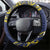 Niue Independence Day Steering Wheel Cover Hiapo Pattern Fiti Pua and Uga