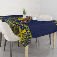 Niue Independence Day Tablecloth Hiapo Pattern Fiti Pua and Uga LT03 - Polynesian Pride
