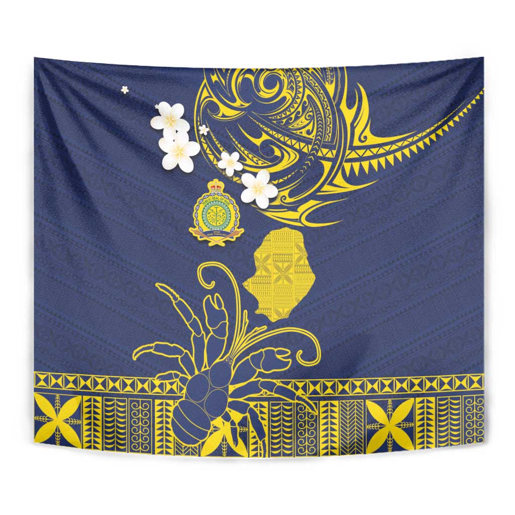 Niue Independence Day Tapestry Hiapo Pattern Fiti Pua and Uga