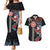 Hawaii and Japanese Together Couples Matching Mermaid Dress and Hawaiian Shirt Koi Fish and Kakau Pattern