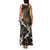 Hawaii and Japanese Together Family Matching Tank Maxi Dress and Hawaiian Shirt Cranes Birds with Kakau Pattern