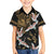Hawaii and Japanese Together Family Matching Tank Maxi Dress and Hawaiian Shirt Cranes Birds with Kakau Pattern
