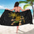 Hawaii and Philippines Together Sarong Warrior Tiki Mask and Filipino Sun Polynesian Style