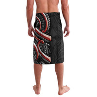 Traditional Art Hawaiian Kakau Tattoos Lavalava Red Color - Polynesian Pride