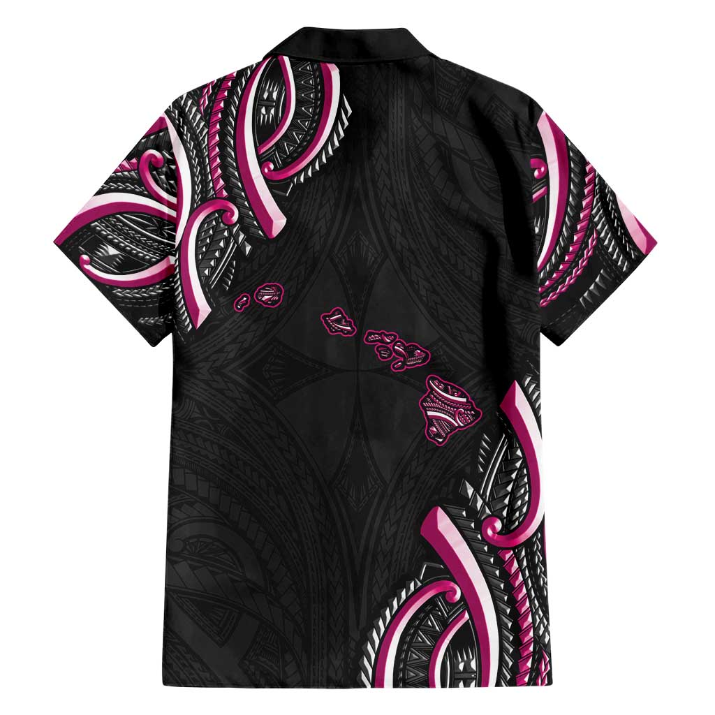 Traditional Art Hawaiian Kakau Tattoos Hawaiian Shirt Pink Color - Polynesian Pride