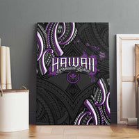 Traditional Art Hawaiian Kakau Tattoos Canvas Wall Art Purple Color LT03 - Polynesian Pride