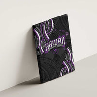 Traditional Art Hawaiian Kakau Tattoos Canvas Wall Art Purple Color LT03 - Polynesian Pride