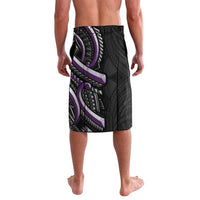 Traditional Art Hawaiian Kakau Tattoos Lavalava Purple Color - Polynesian Pride