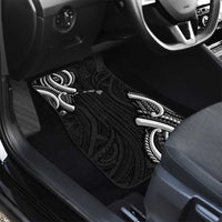 Traditional Art Hawaiian Kakau Tattoos Car Mats White - Polynesian Pride