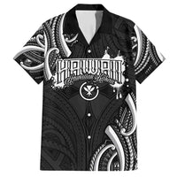 Traditional Art Hawaiian Kakau Tattoos Family Matching Puletasi and Hawaiian Shirt White - Polynesian Pride