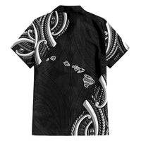 Traditional Art Hawaiian Kakau Tattoos Hawaiian Shirt White LT03 - Polynesian Pride