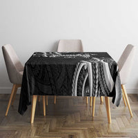 Traditional Art Hawaiian Kakau Tattoos Tablecloth White LT03 - Polynesian Pride