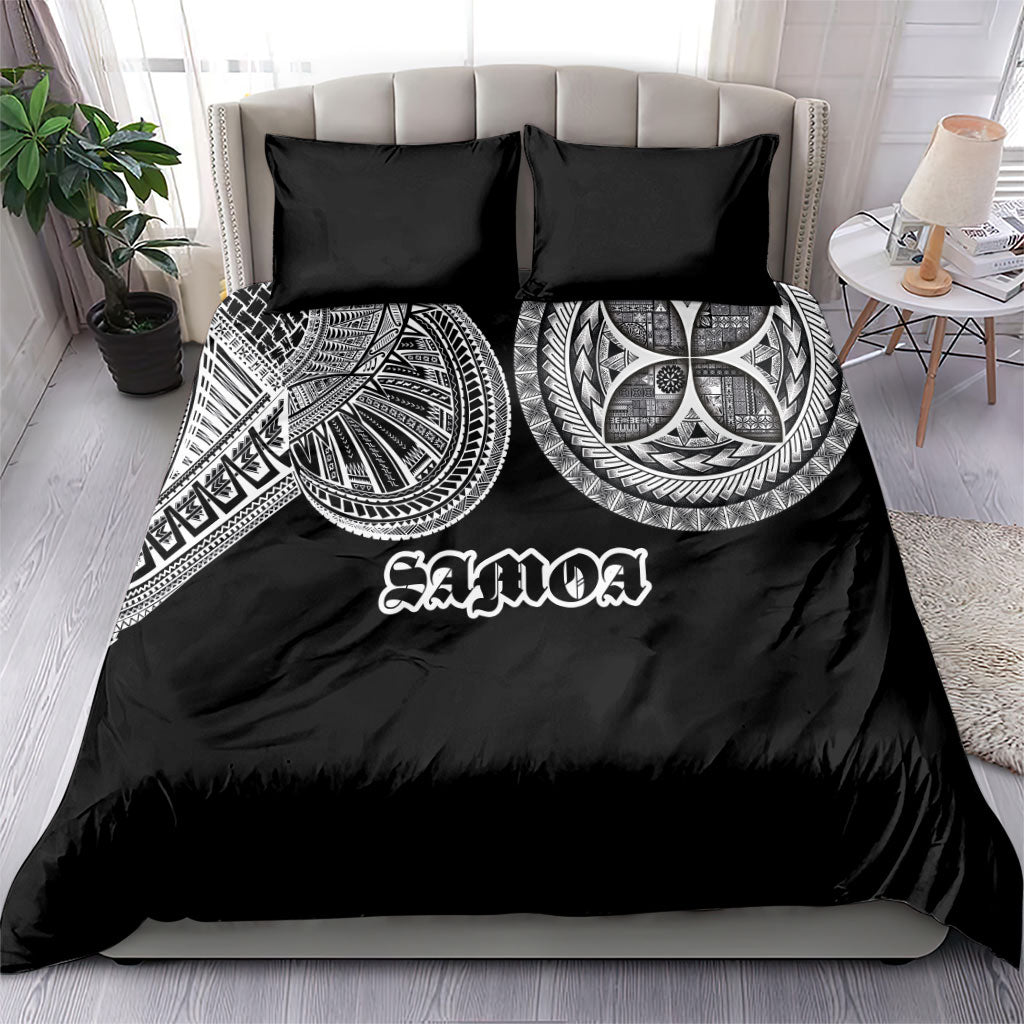 Samoa Traditional Tattoo Bedding Set Tribal Tatau Pattern LT03 - Polynesian Pride
