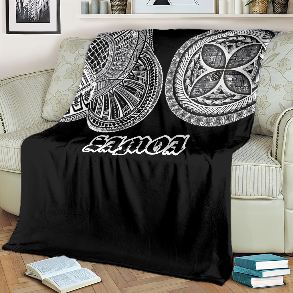 Samoa Traditional Tattoo Blanket Tribal Tatau Pattern LT03 - Polynesian Pride