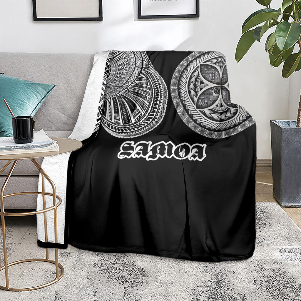 Samoa Traditional Tattoo Blanket Tribal Tatau Pattern LT03 - Polynesian Pride