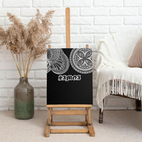 Samoa Traditional Tattoo Canvas Wall Art Tribal Tatau Pattern LT03 - Polynesian Pride