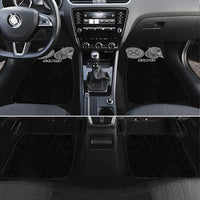 Samoa Traditional Tattoo Car Mats Tribal Tatau Pattern LT03 Set 4pcs Black - Polynesian Pride