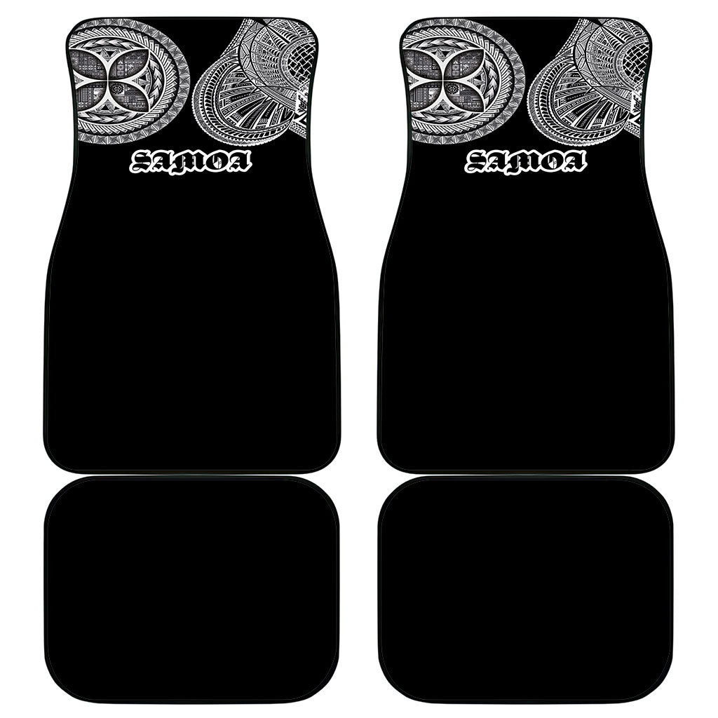 Samoa Traditional Tattoo Car Mats Tribal Tatau Pattern LT03 - Polynesian Pride