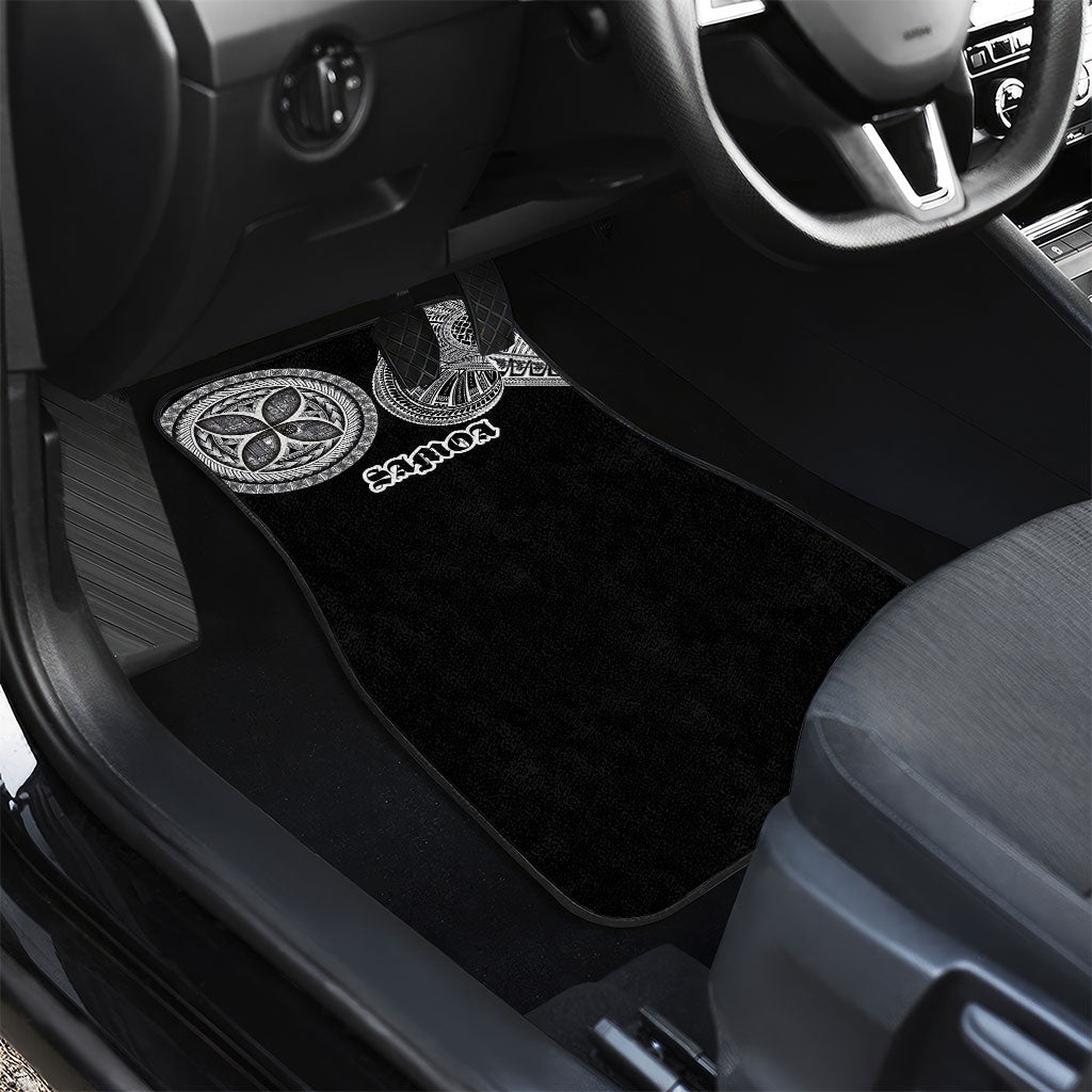 Samoa Traditional Tattoo Car Mats Tribal Tatau Pattern LT03 - Polynesian Pride