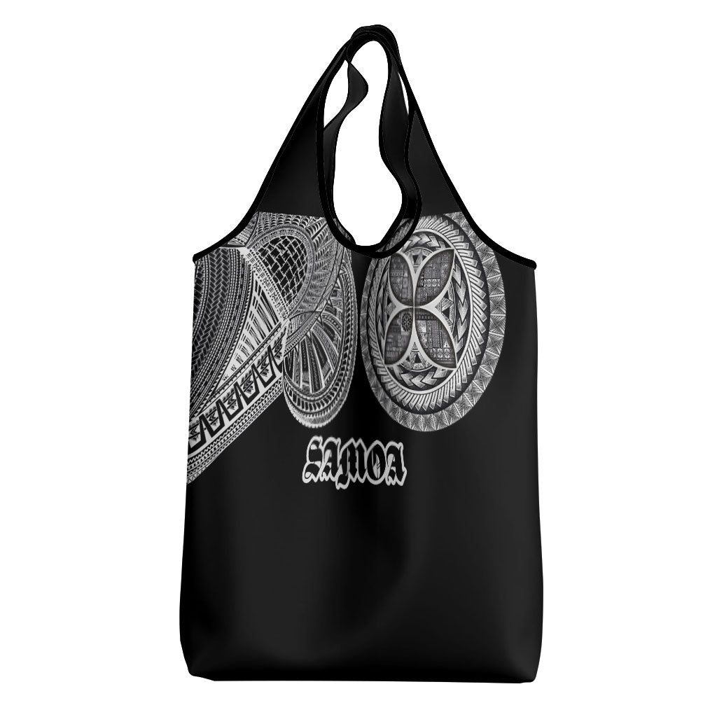 Samoa Traditional Tattoo Grocery Bag Tribal Tatau Pattern LT03 - Polynesian Pride