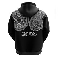 Samoa Traditional Tattoo Hoodie Tribal Tatau Pattern LT03 - Polynesian Pride