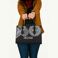 Samoa Traditional Tattoo Leather Bag Tribal Tatau Pattern LT03 - Polynesian Pride