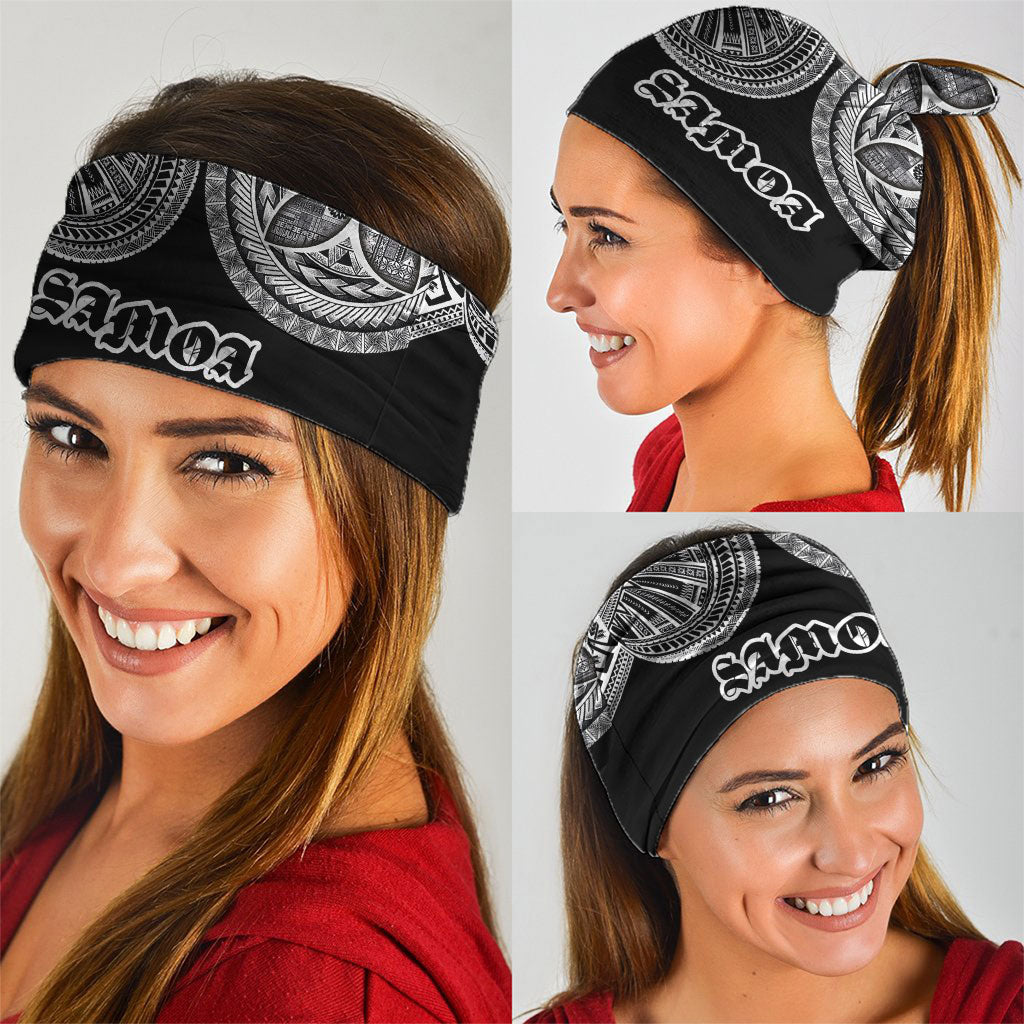 Samoa Traditional Tattoo Neck Gaiter Tribal Tatau Pattern LT03 - Polynesian Pride