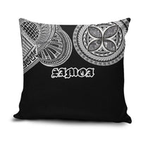 Samoa Traditional Tattoo Pillow Cover Tribal Tatau Pattern LT03 Black - Polynesian Pride
