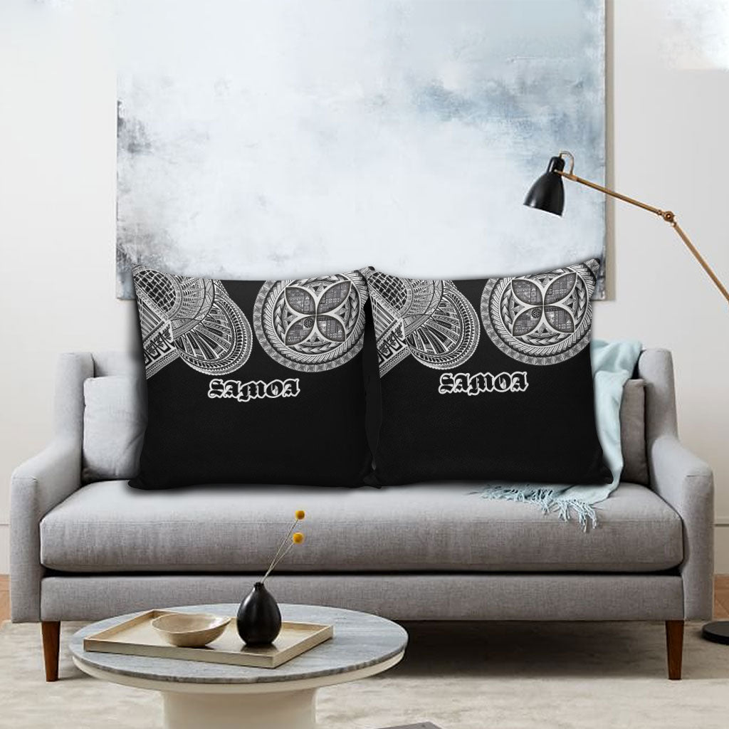 Samoa Traditional Tattoo Pillow Cover Tribal Tatau Pattern LT03 - Polynesian Pride