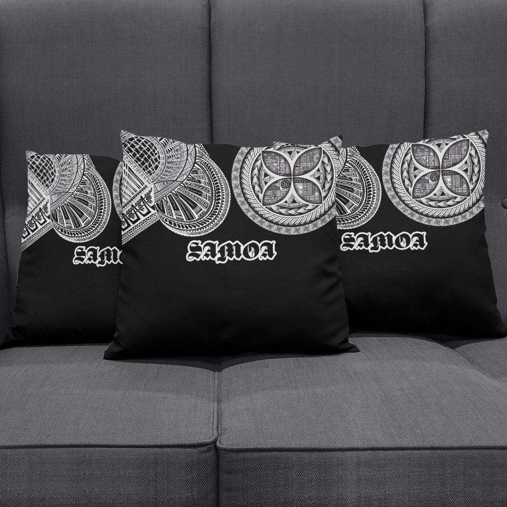 Samoa Traditional Tattoo Pillow Cover Tribal Tatau Pattern LT03 - Polynesian Pride
