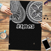 Samoa Traditional Tattoo Puzzle Tribal Tatau Pattern LT03 Black - Polynesian Pride