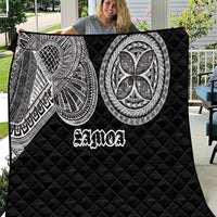 Samoa Traditional Tattoo Quilt Tribal Tatau Pattern LT03 Black - Polynesian Pride