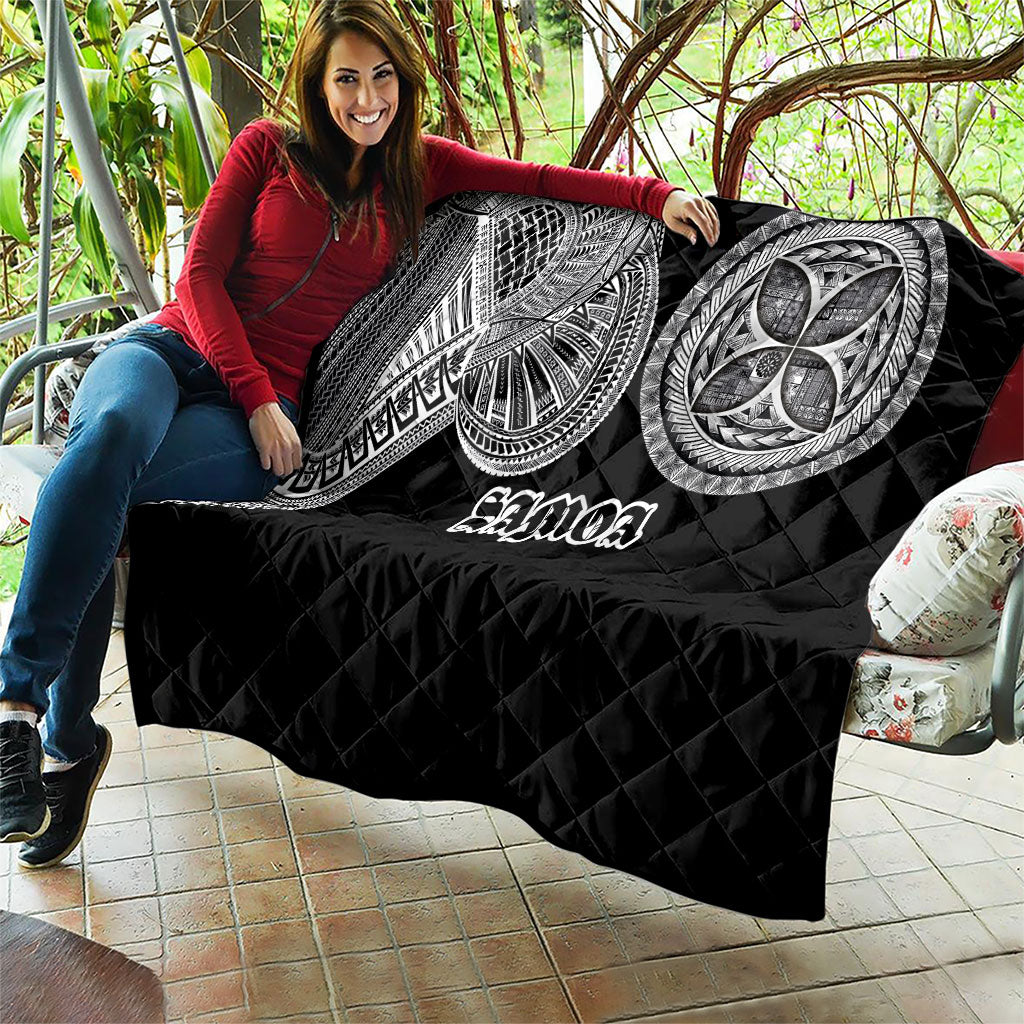 Samoa Traditional Tattoo Quilt Tribal Tatau Pattern LT03 - Polynesian Pride