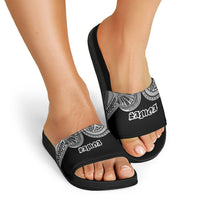 Samoa Traditional Tattoo Slide Sandals Tribal Tatau Pattern LT03 - Polynesian Pride