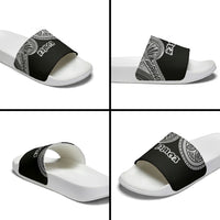 Samoa Traditional Tattoo Slide Sandals Tribal Tatau Pattern LT03 - Polynesian Pride