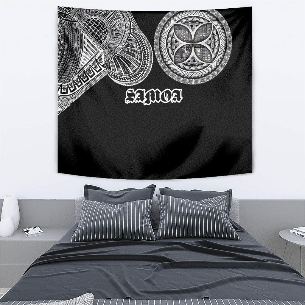Samoa Traditional Tattoo Tapestry Tribal Tatau Pattern LT03 - Polynesian Pride