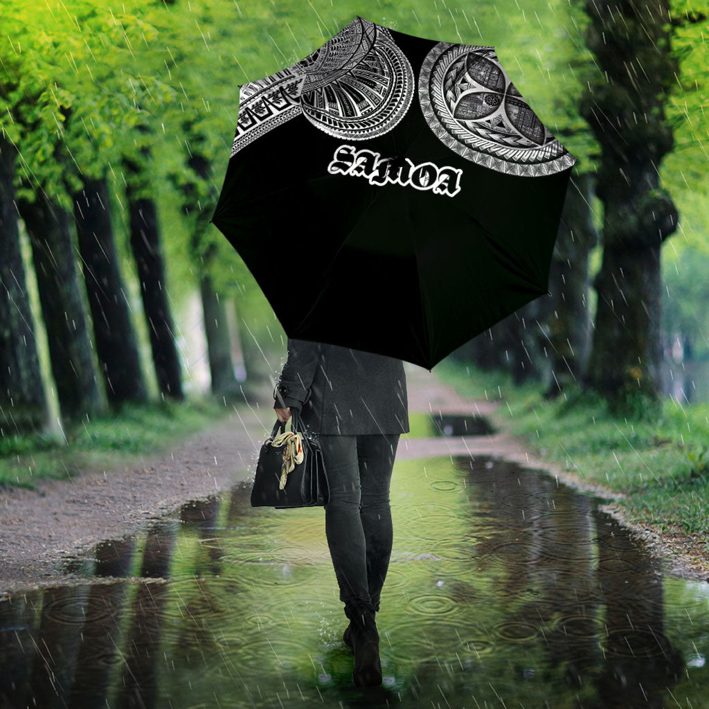 Samoa Traditional Tattoo Umbrella Tribal Tatau Pattern LT03 - Polynesian Pride