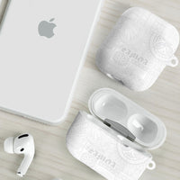 Samoa Lotu Tamaiti AirPods Case Tribal Tatau with Siapo Pattern LT03 - Polynesian Pride