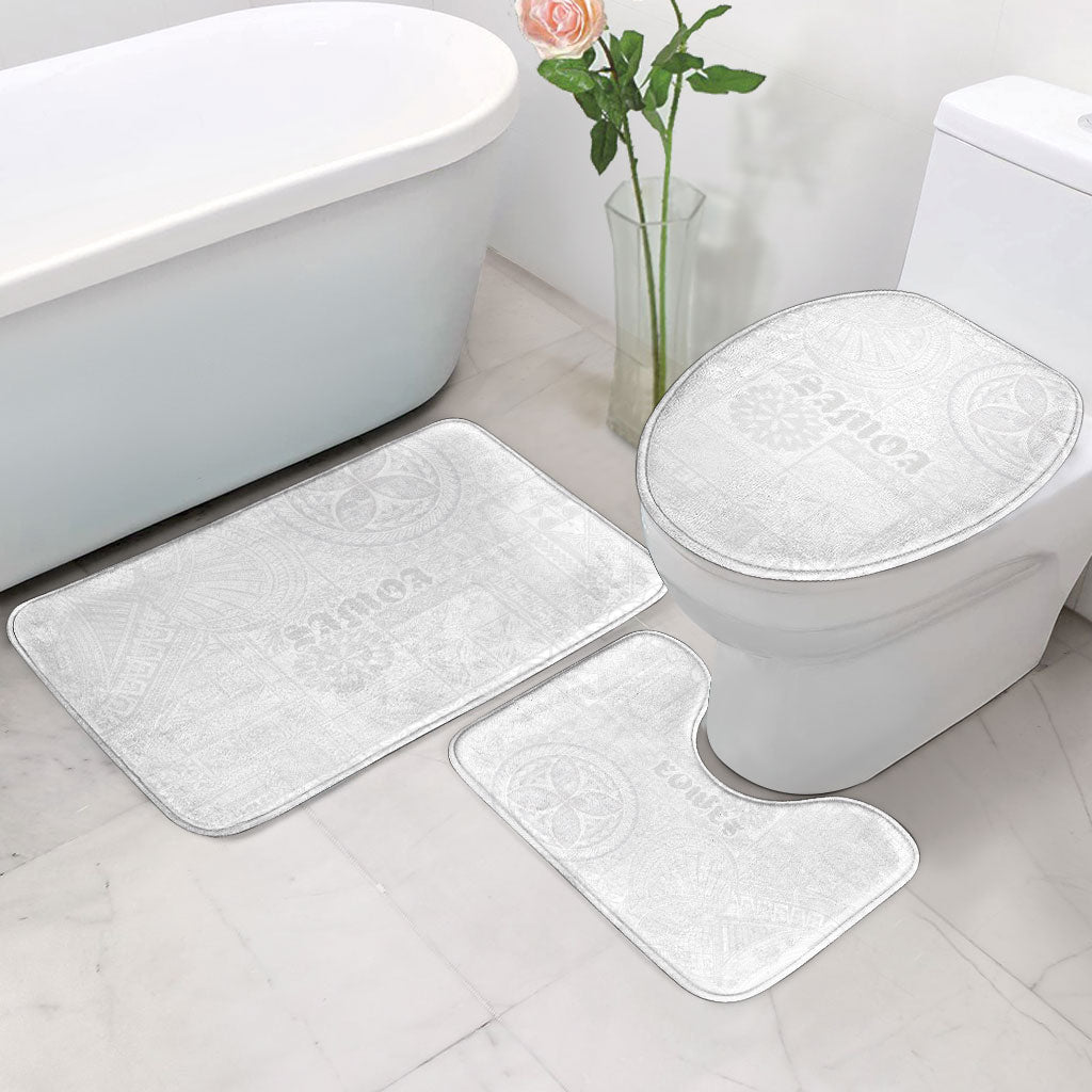 Samoa Lotu Tamaiti Bathroom Set Tribal Tatau with Siapo Pattern LT03 - Polynesian Pride