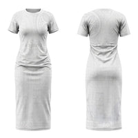 Samoa Lotu Tamaiti Couples Matching Short Sleeve Bodycon Dress and Hawaiian Shirt Tribal Tatau with Siapo Pattern LT03 - Polynesian Pride